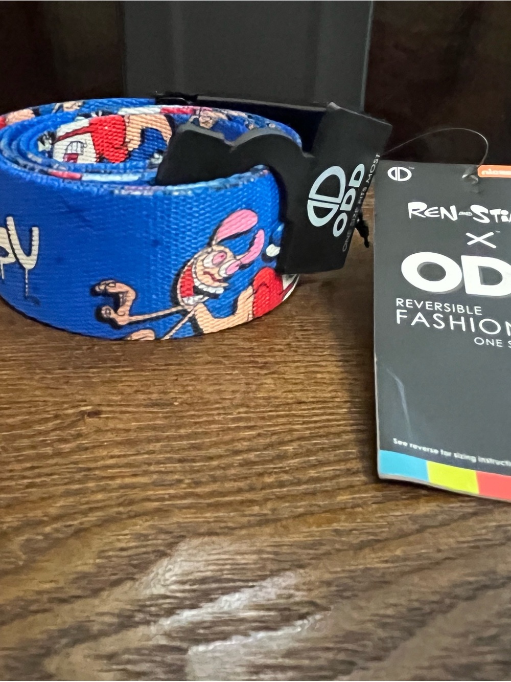 Nickelodeon REN & Stimpy fashion belt Brand New